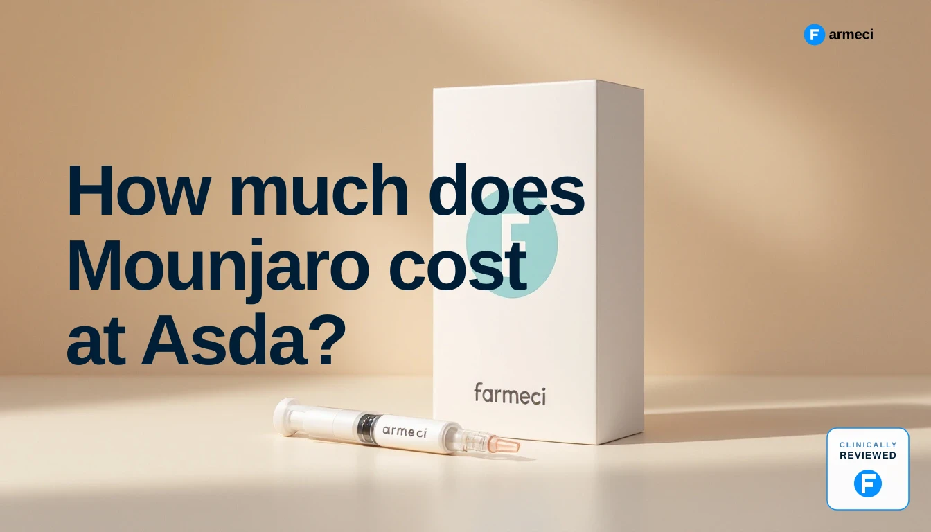How much does Mounjaro cost at Asda? — Farmeci comparison guide