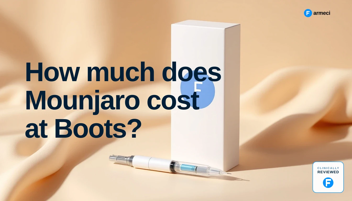 How much does Mounjaro cost at Boots? — Farmeci comparison guide