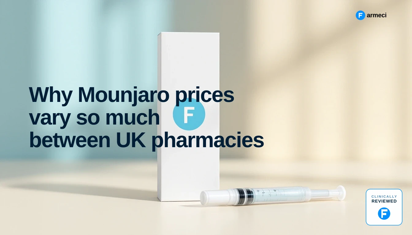 Why Mounjaro prices vary so much between UK pharmacies — Farmeci guide